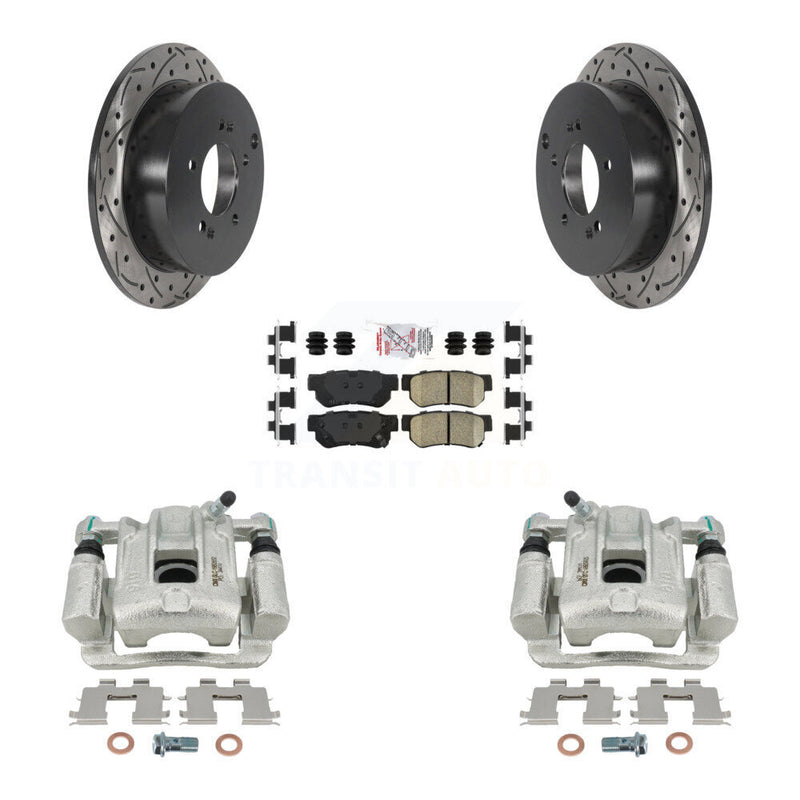 Transit Auto KCD-101597N Disc Brake Kit for 2001-2006 Hyundai Santa Fe - Rear product image