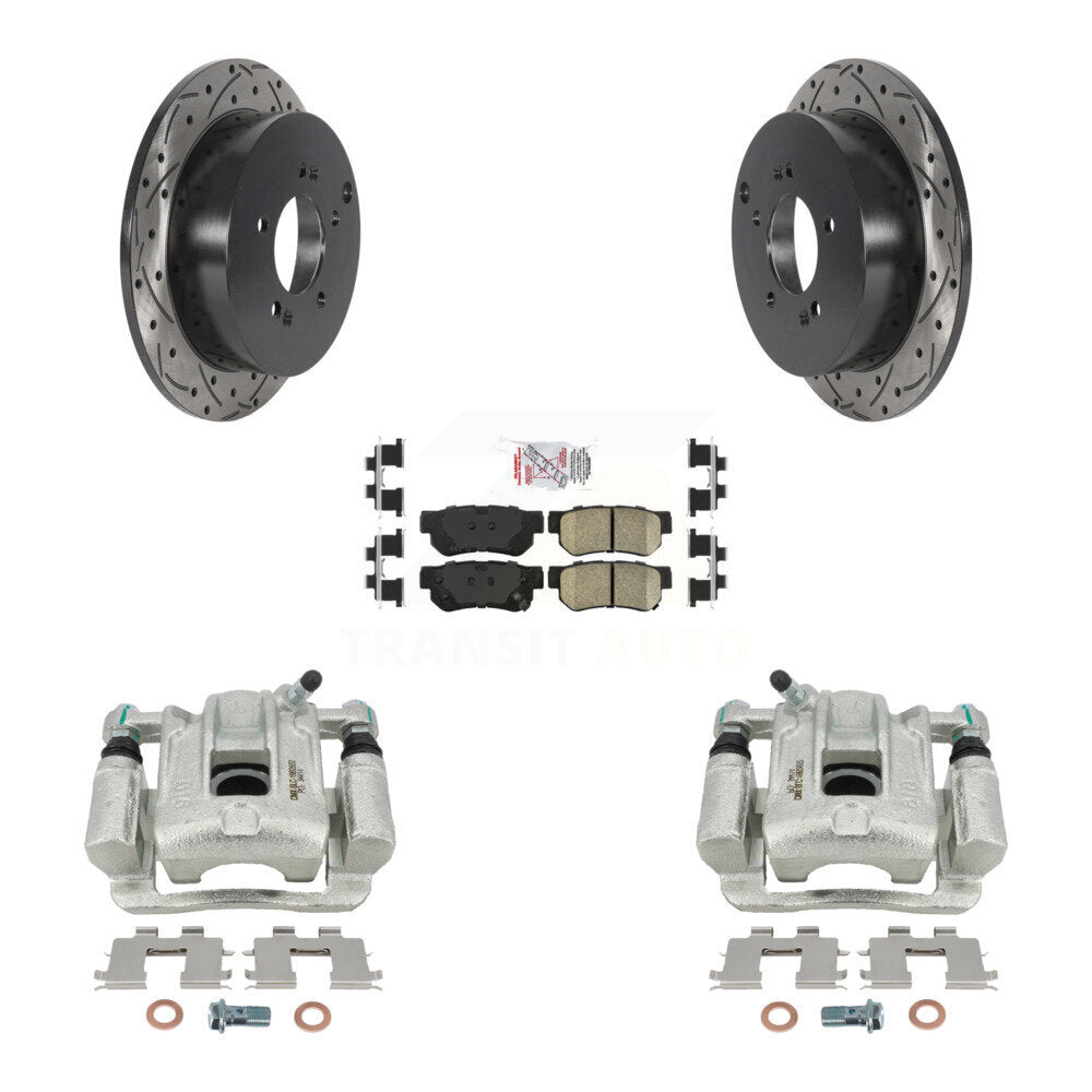 Transit Auto KCD-101598N Disc Brake Kit for 2001-2006 Hyundai Santa Fe - Rear product image