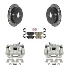 Transit Auto KCD-101598N Disc Brake Kit for 2001-2006 Hyundai Santa Fe - Rear product image