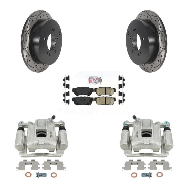 Transit Auto KCD-101598N Disc Brake Kit for 2001-2006 Hyundai Santa Fe - Rear product image