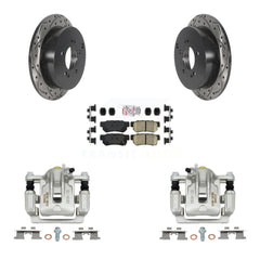 Transit Auto KCD-101599N Disc Brake Kit for 2005-2010 Hyundai Tucson, Kia Sportage - Rear product image