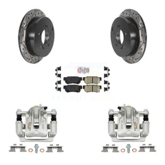 Transit Auto KCD-101600N Disc Brake Kit for 2005-2010 Hyundai Tucson, Kia Sportage - Rear product image