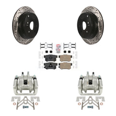 Transit Auto KCD-101602N Disc Brake Kit for 2007-2012 Acura RDX, Honda CR-V - Rear product image
