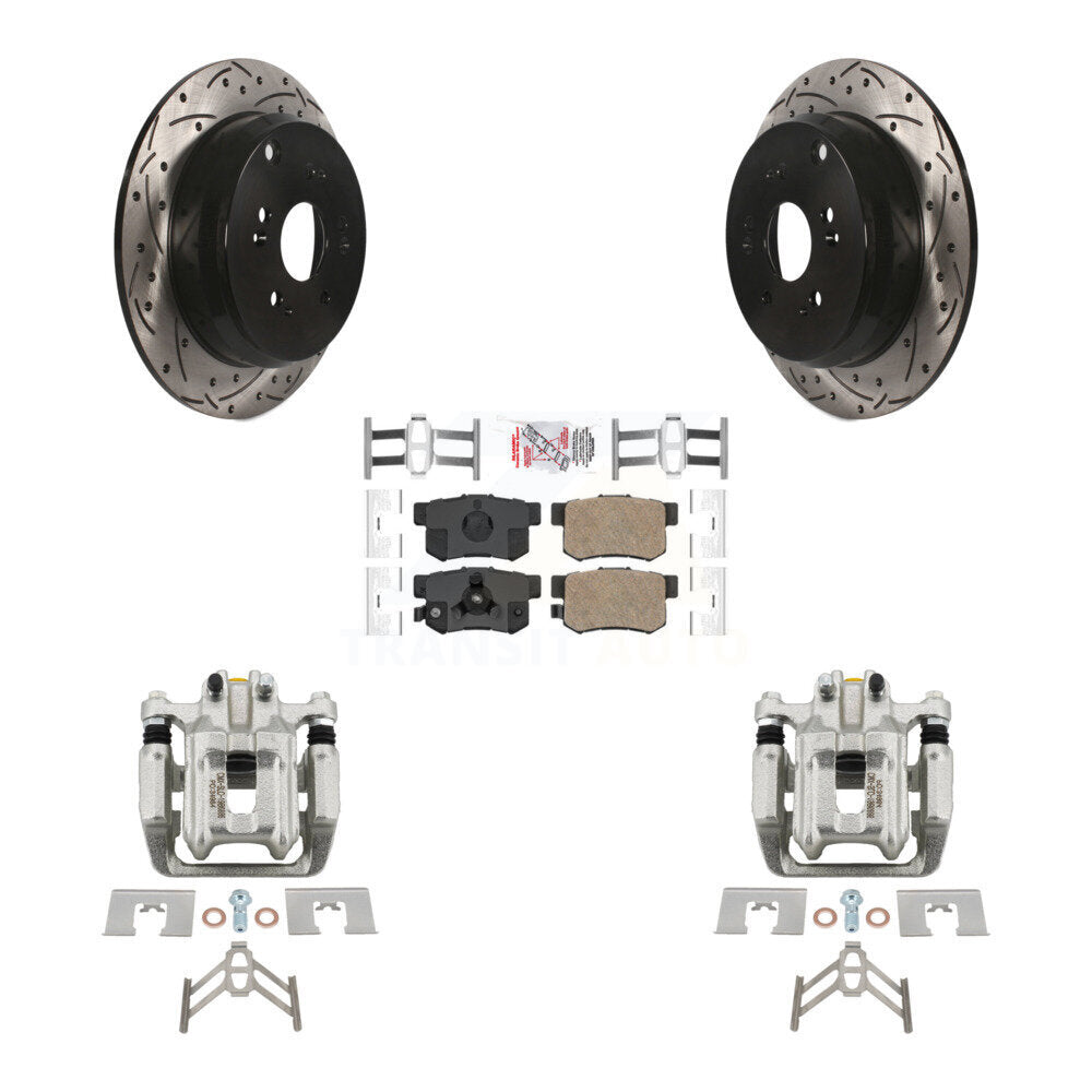 Transit Auto KCD-101605N Disc Brake Kit for 2007-2018 Acura RDX, Honda CR-V - Rear product image