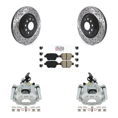 Transit Auto KCD-101611N Disc Brake Kit for 2011-2013 Volkswagen GTI, Audi A3 Quattro - Rear product image