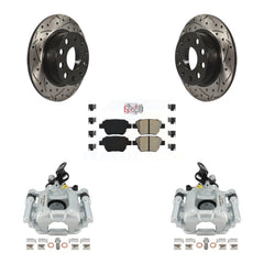 Transit Auto KCD-101613N Disc Brake Kit for 2010-2013 Volkswagen GTI, Volkswagen Eos, Audi A3 - Rear product image