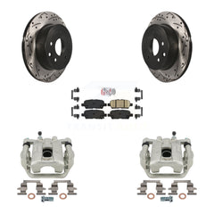 Transit Auto KCD-101616N Disc Brake Kit for 2011-2023 Nissan LEAF, Nissan Rogue Sport, Nissan Rogue & more - Rear product image