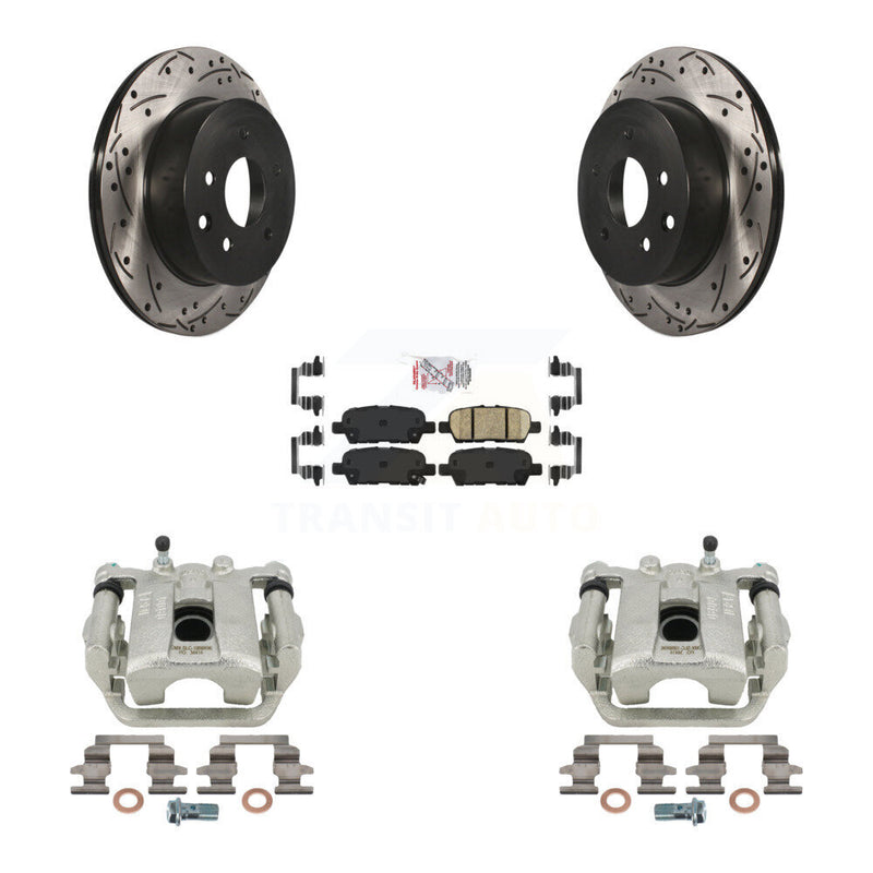 Transit Auto KCD-101616N Disc Brake Kit for 2011-2023 Nissan LEAF, Nissan Rogue Sport, Nissan Rogue & more - Rear product image