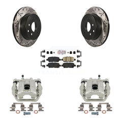 Transit Auto KCD-101617N Disc Brake Kit for 2011-2023 Nissan LEAF, Nissan Rogue Sport, Nissan Rogue & more - Rear product image