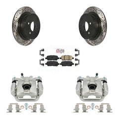 Transit Auto KCD-101620N Disc Brake Kit for 2007-2019 Nissan Juke, Nissan Sentra - Rear product image