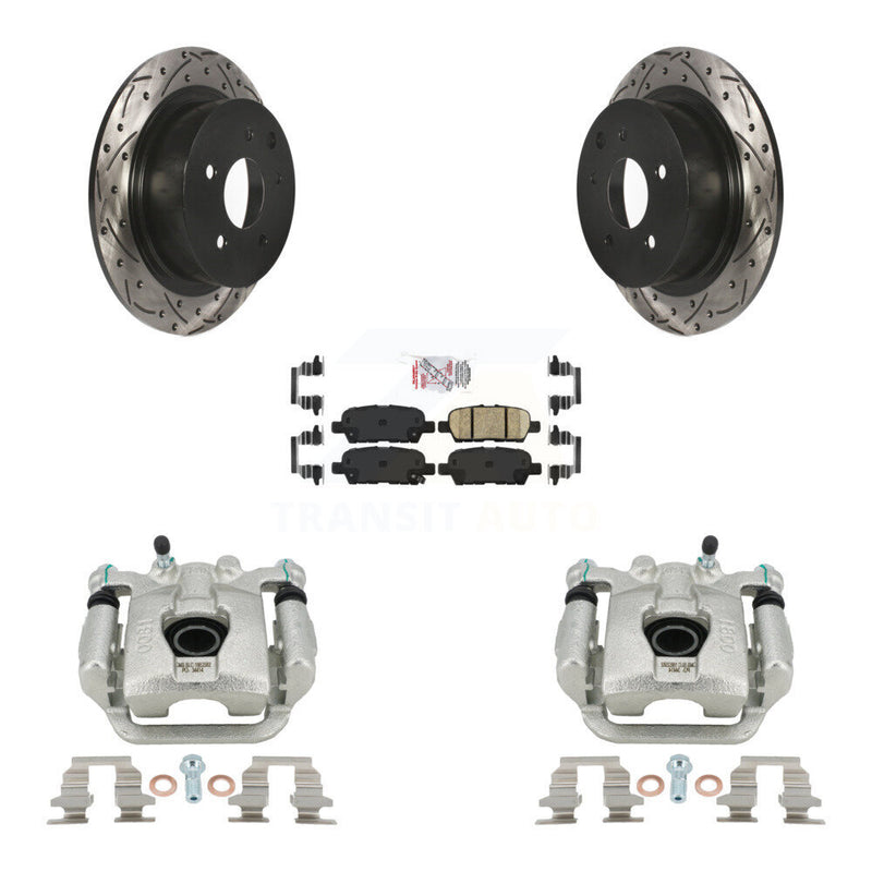 Transit Auto KCD-101620N Disc Brake Kit for 2007-2019 Nissan Juke, Nissan Sentra - Rear product image