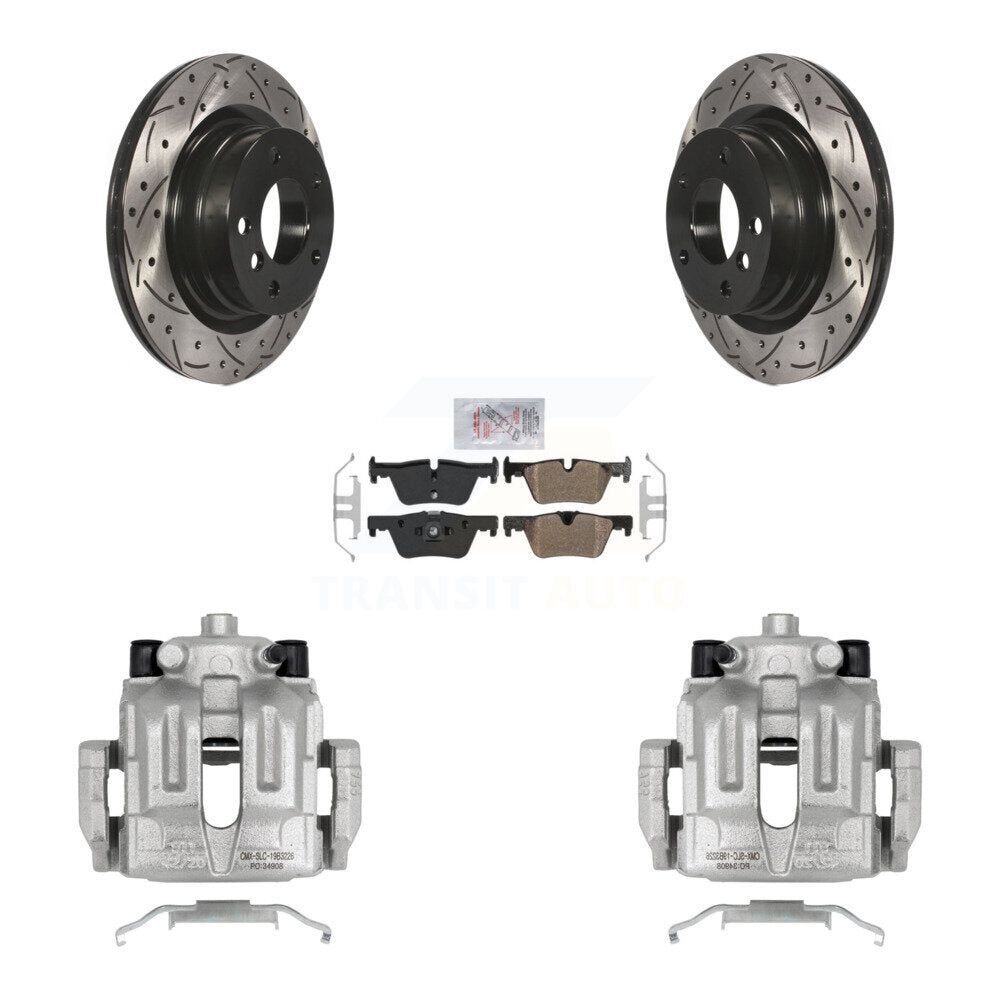 Transit Auto KCD-101622N Disc Brake Kit for 2012-2013 BMW 328i - Rear product image