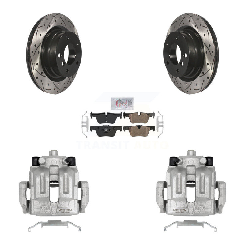 Transit Auto KCD-101622N Disc Brake Kit for 2012-2013 BMW 328i - Rear product image