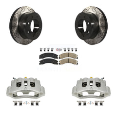 Transit Auto KCD-101633N Disc Brake Kit for 2011-2019 Chevrolet Suburban 3500 HD, Chevrolet Silverado 2500 HD, Chevrolet Silverado 3500 HD & more - Rear product image