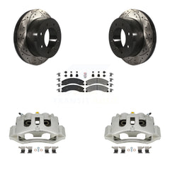 Transit Auto KCD-101634N Disc Brake Kit for 2011-2019 Chevrolet Suburban 3500 HD, Chevrolet Silverado 2500 HD, Chevrolet Silverado 3500 HD & more - Rear product image