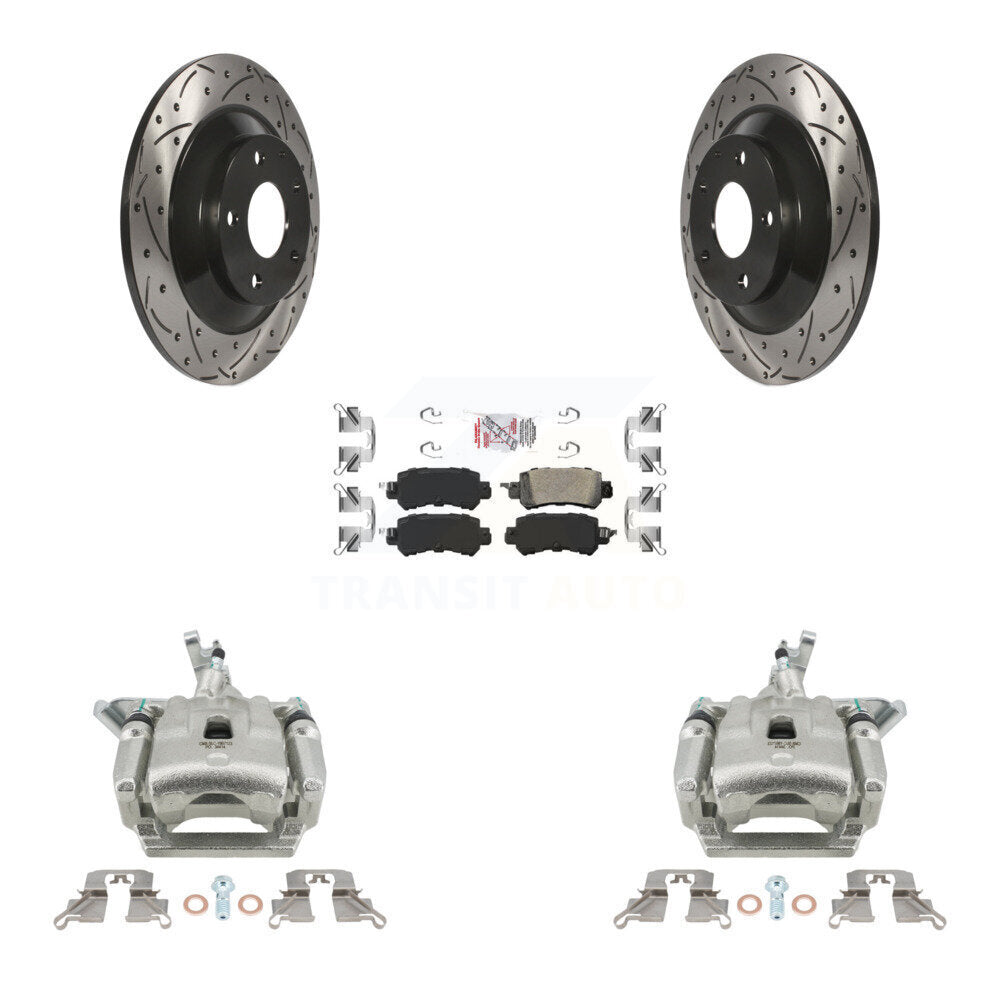 Transit Auto KCD-101637N Disc Brake Kit for 2013-2015 Mazda CX-5 - Rear product image