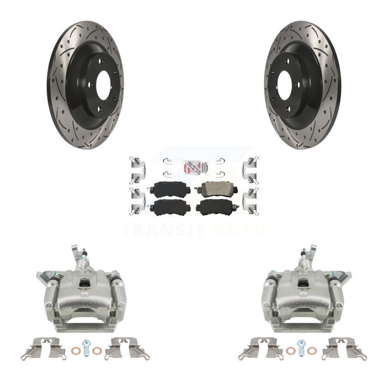 Transit Auto KCD-101637N Disc Brake Kit for 2013-2015 Mazda CX-5 - Rear product image