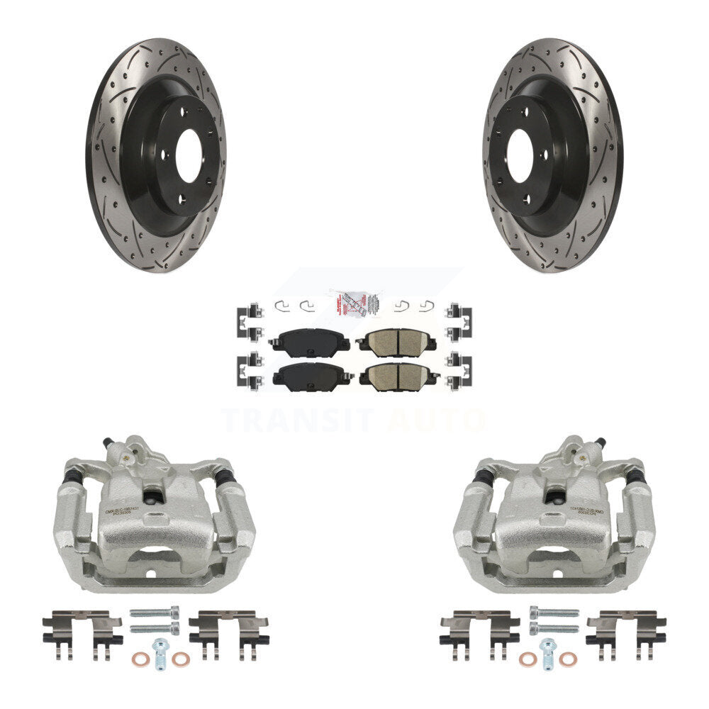 Transit Auto KCD-101639N Disc Brake Kit for 2016-2022 Mazda CX-5 - Rear product image