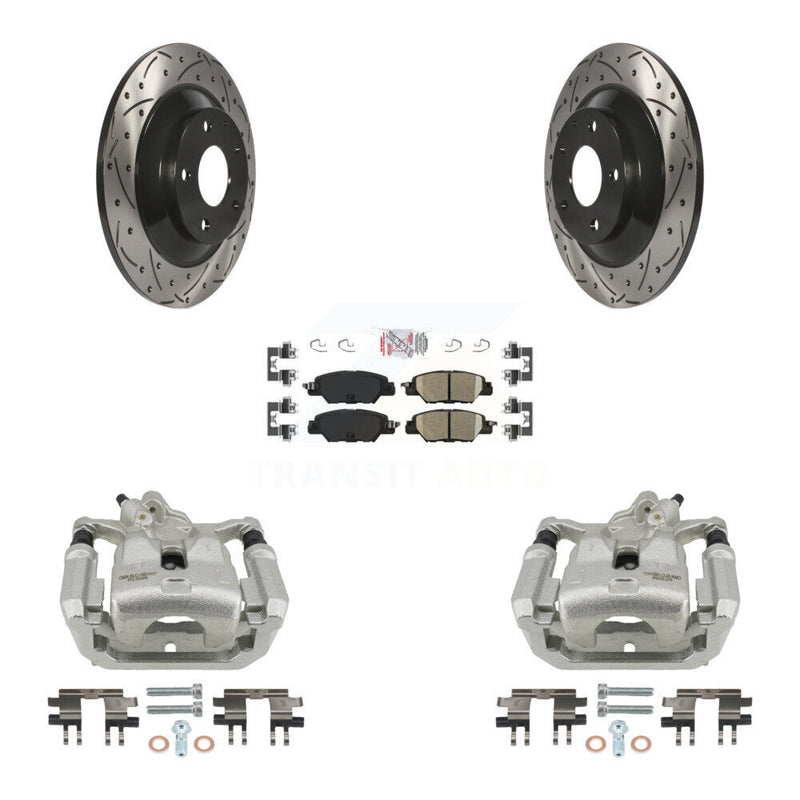 Transit Auto KCD-101639N Disc Brake Kit for 2016-2022 Mazda CX-5 - Rear product image