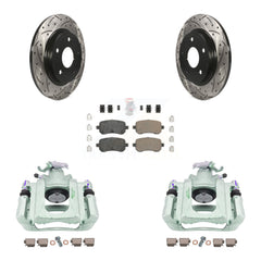 Transit Auto KCD-101640N Disc Brake Kit for 2008-2012 Ram C/V, Volkswagen Routan, Chrysler Town & Country & more - Rear product image