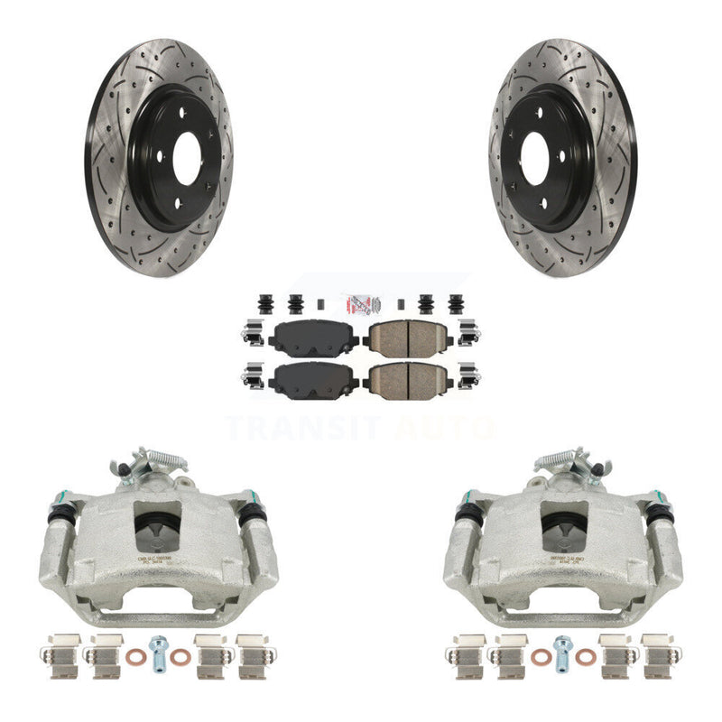 Transit Auto KCD-101651N Disc Brake Kit for 2017-2020 Dodge Grand Caravan - Rear product image