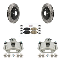 Transit Auto KCD-101652N Disc Brake Kit for 2017-2020 Dodge Grand Caravan - Rear product image