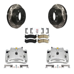 Transit Auto KCD-101655N Disc Brake Kit for 1999-2009 Chevrolet Silverado 1500 HD Classic, Chevrolet Suburban 2500, GMC Sierra 1500 HD Classic & more - Rear product image