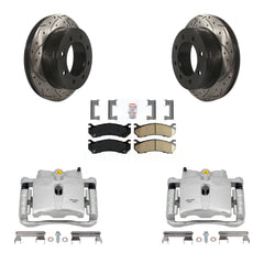 Transit Auto KCD-101657N Disc Brake Kit for 1999-2013 Chevrolet Suburban 2500, GMC Yukon XL 2500, Chevrolet Silverado 2500 HD & more - Rear product image
