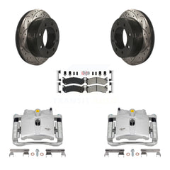 Transit Auto KCD-101658N Disc Brake Kit for 1999-2013 Chevrolet Suburban 2500, GMC Yukon XL 2500, Chevrolet Silverado 2500 HD & more - Rear product image