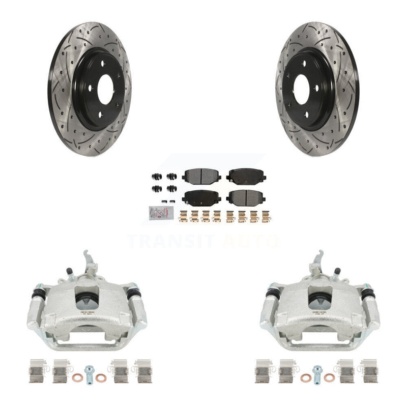 Transit Auto KCD-101659N Disc Brake Kit for 2014-2020 Dodge Journey - Rear product image