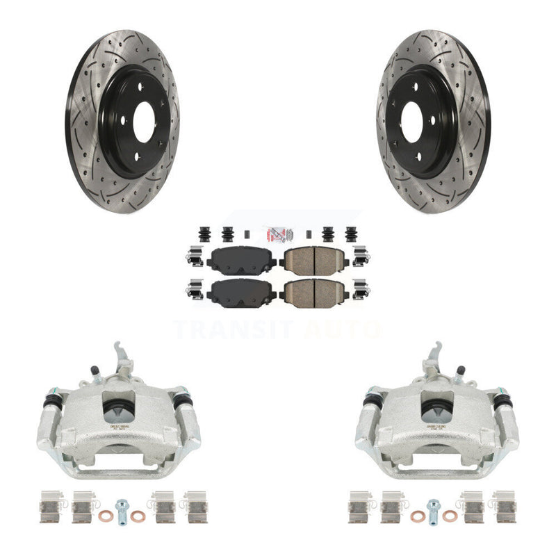 Transit Auto KCD-101660N Disc Brake Kit for 2014-2020 Dodge Journey - Rear product image