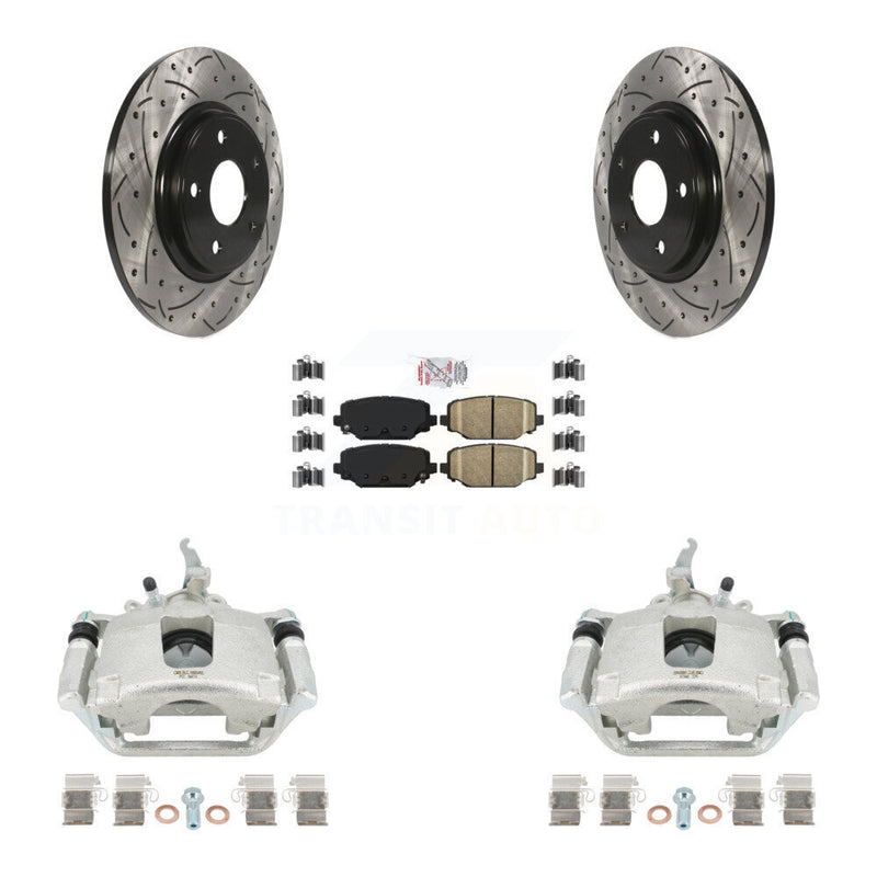 Transit Auto KCD-101661N Disc Brake Kit for 2014-2020 Dodge Journey - Rear product image