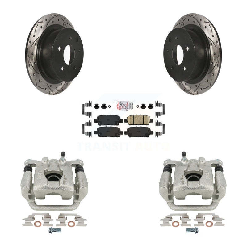 Transit Auto KCD-101663N Disc Brake Kit for 2007-2012 Nissan Altima, Nissan Maxima - Rear product image