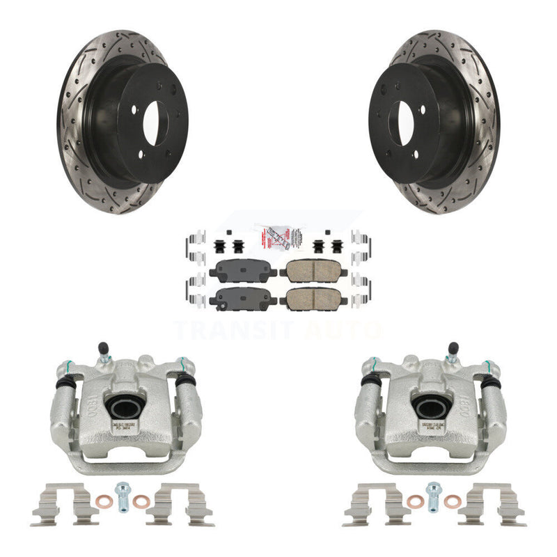Transit Auto KCD-101664N Disc Brake Kit for 2007-2012 Nissan Sentra - Rear product image