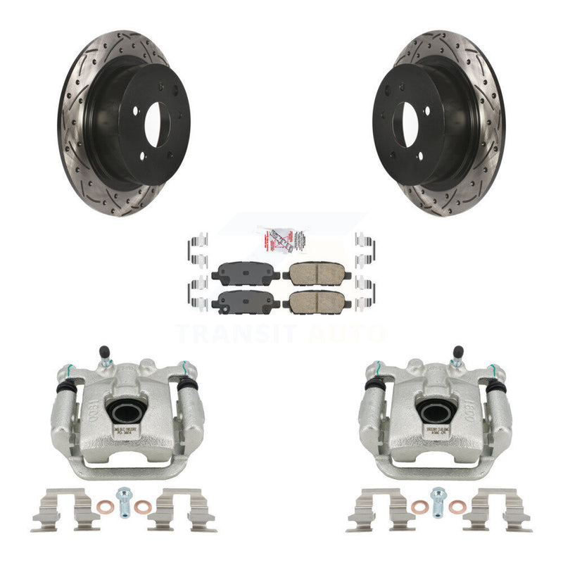 Transit Auto KCD-101665N Disc Brake Kit for 2007-2012 Nissan Sentra - Rear product image