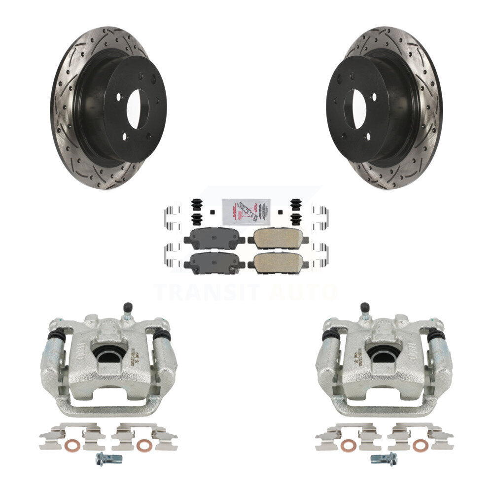 Transit Auto KCD-101669N Disc Brake Kit for 2002-2018 Nissan Altima, Nissan Maxima - Rear product image