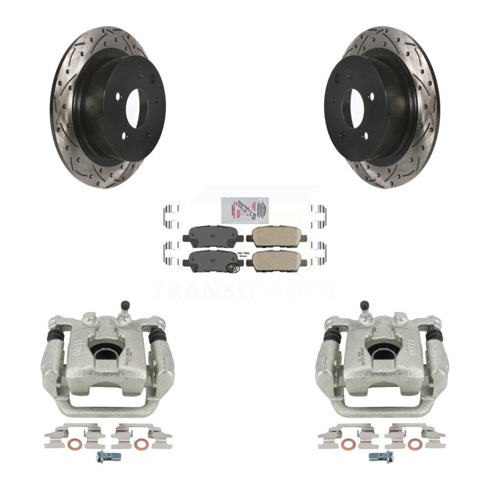 Transit Auto KCD-101672N Disc Brake Kit for 2007-2012 Nissan Altima, Nissan Maxima - Rear product image