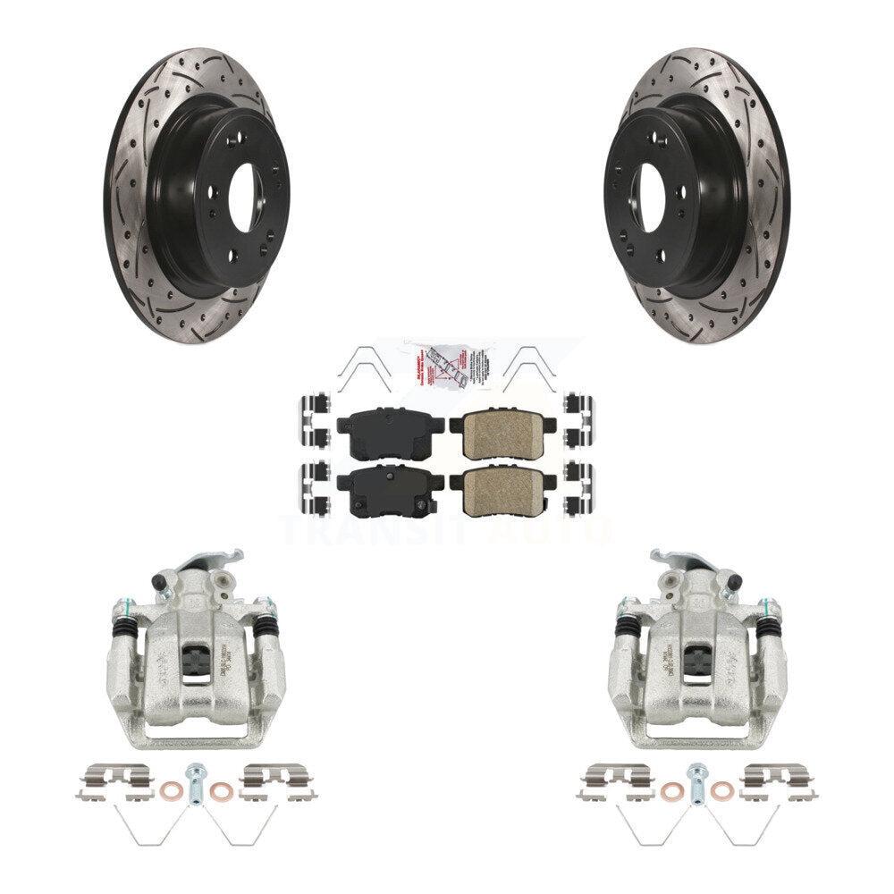 Transit Auto KCD-101675N Disc Brake Kit for 2008-2014 Honda Accord, Acura TSX - Rear product image