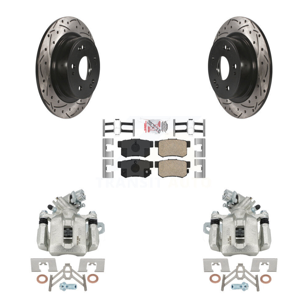 Transit Auto KCD-101680N Disc Brake Kit for 2016-2018 Acura ILX - Rear product image