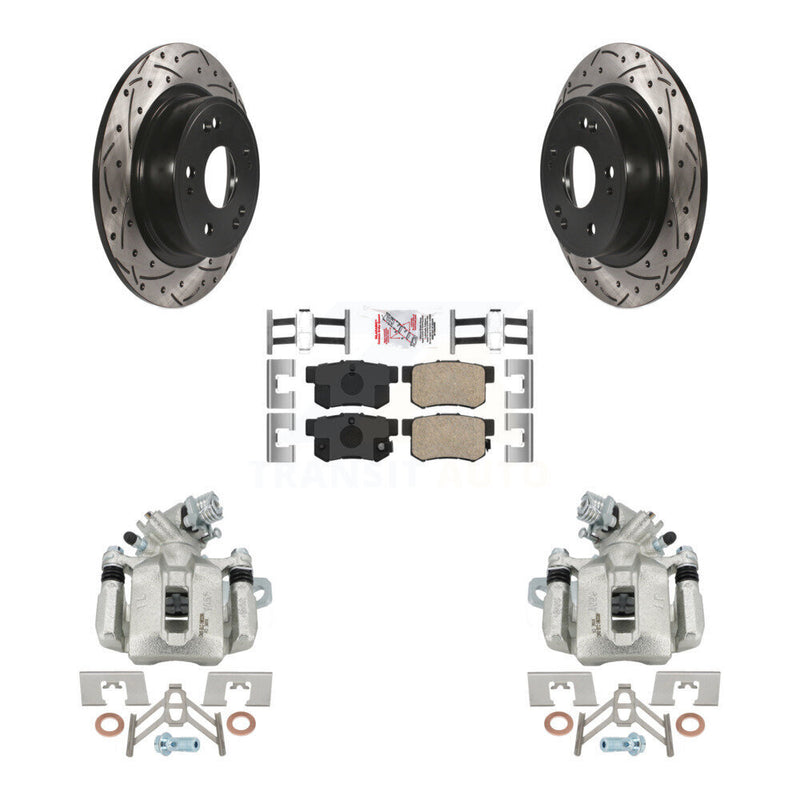 Transit Auto KCD-101680N Disc Brake Kit for 2016-2018 Acura ILX - Rear product image