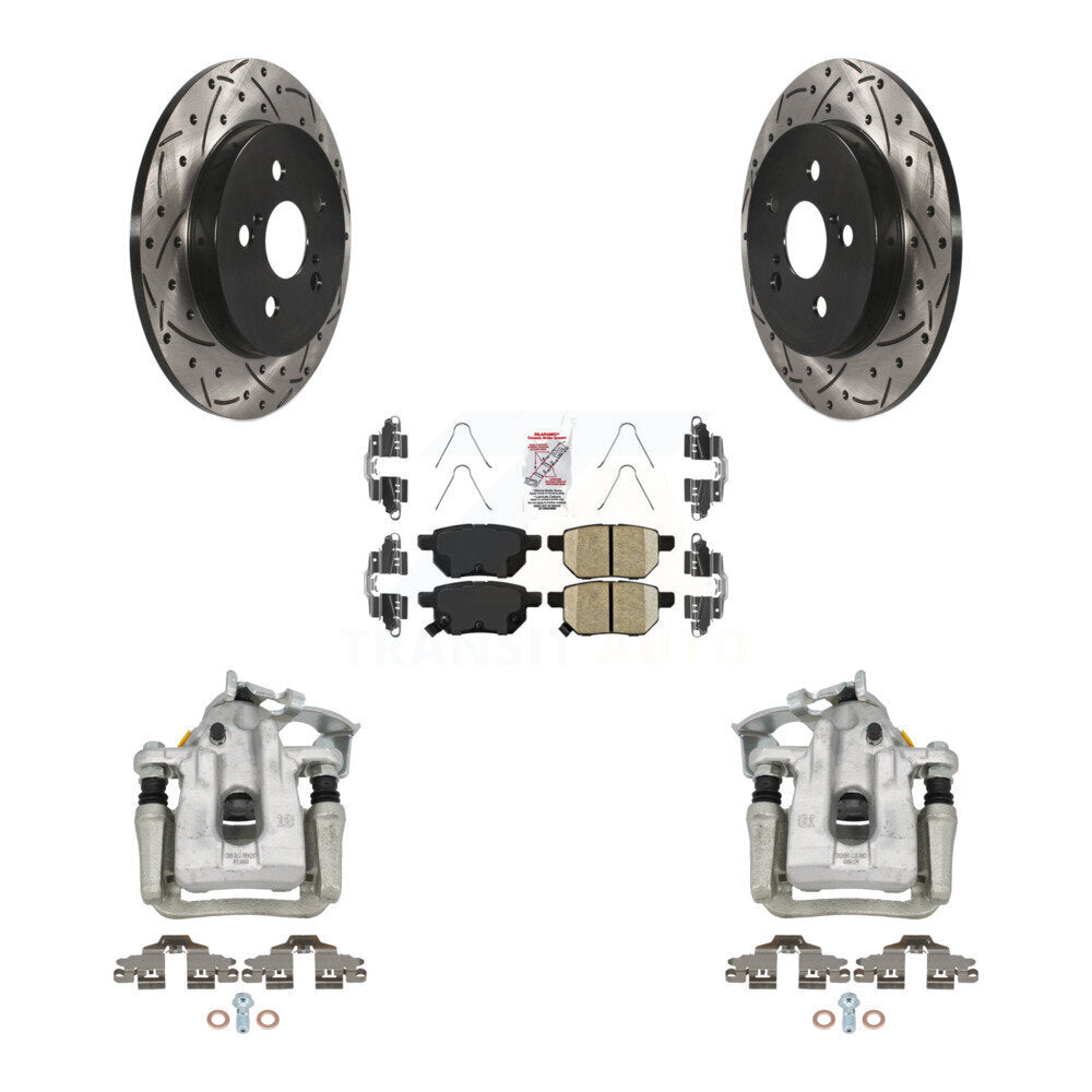 Transit Auto KCD-101684N Disc Brake Kit for 2010-2015 Toyota Prius Plug-In, Toyota Prius - Rear product image