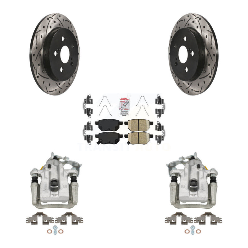 Transit Auto KCD-101684N Disc Brake Kit for 2010-2015 Toyota Prius Plug-In, Toyota Prius - Rear product image