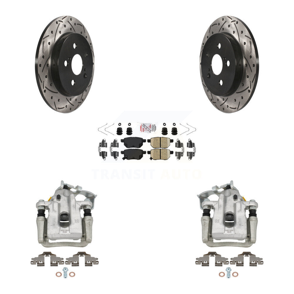 Transit Auto KCD-101685N Disc Brake Kit for 2010-2015 Toyota Prius Plug-In, Toyota Prius - Rear product image