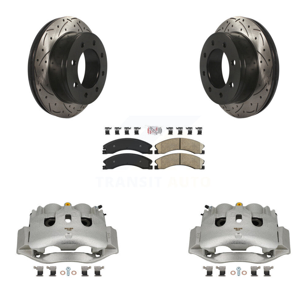 Transit Auto KCD-101696N Disc Brake Kit for 2010-2011 Chevrolet Express 4500 - Rear product image