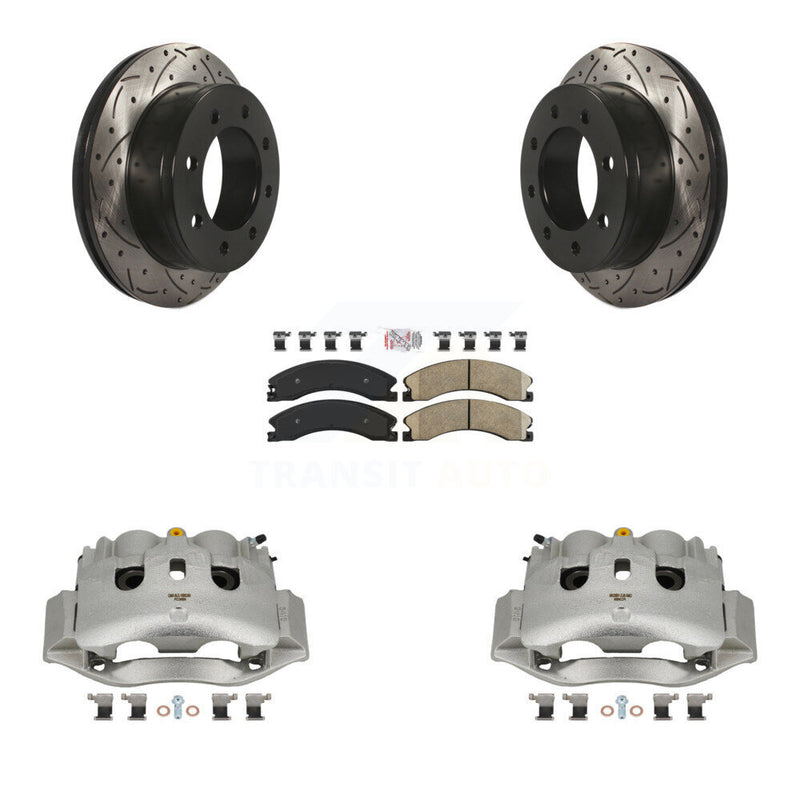 Transit Auto KCD-101696N Disc Brake Kit for 2010-2011 Chevrolet Express 4500 - Rear product image