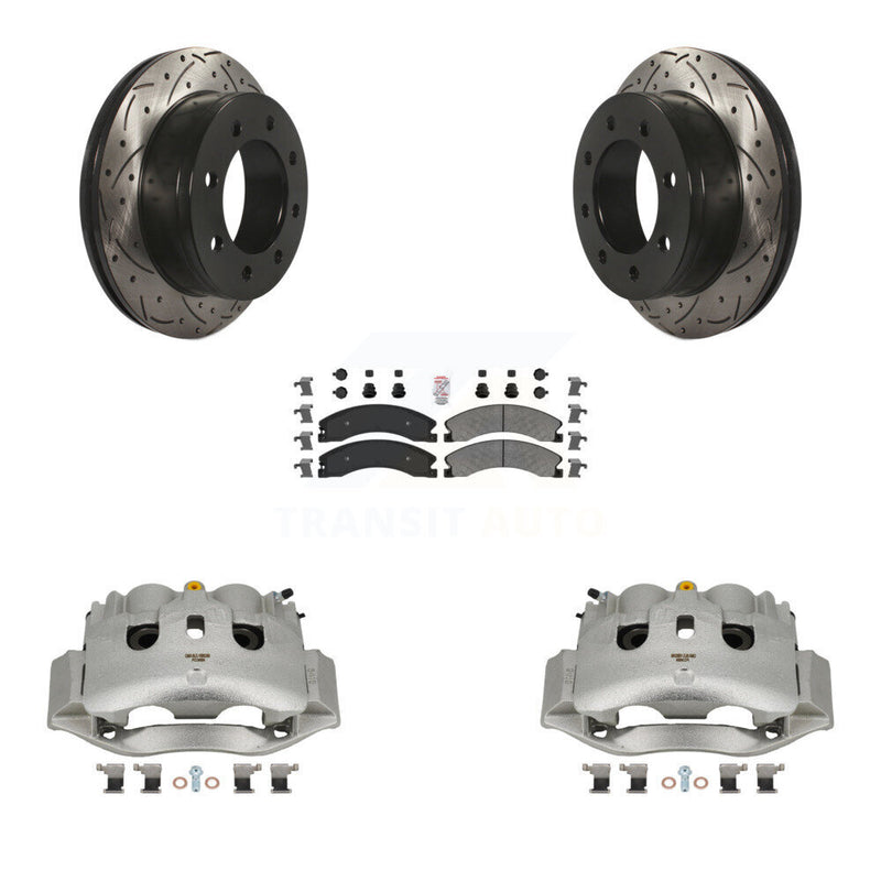 Transit Auto KCD-101697N Disc Brake Kit for 2010-2011 Chevrolet Express 4500 - Rear product image