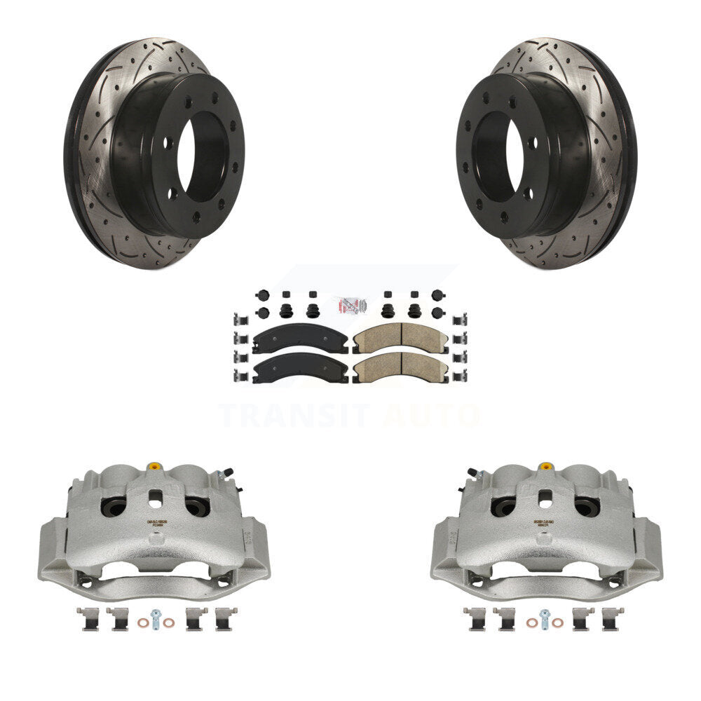 Transit Auto KCD-101698N Disc Brake Kit for 2010-2011 Chevrolet Express 4500 - Rear product image