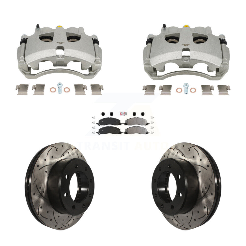 Transit Auto KCD-101699N Disc Brake Kit for 2009-2018 Ram 2500, Ram 3500, Dodge Ram 2500 & more - Front product image