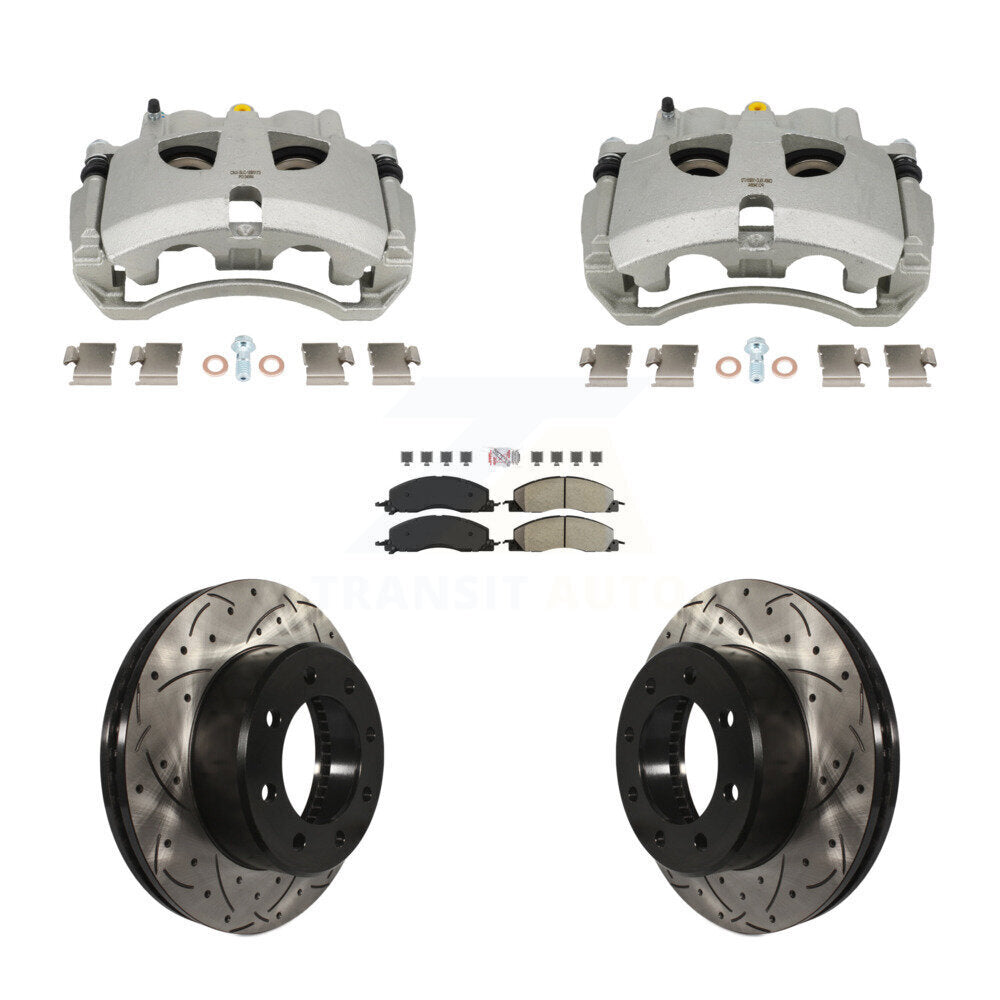 Transit Auto KCD-101700N Disc Brake Kit for 2009-2018 Ram 2500, Ram 3500, Dodge Ram 2500 & more - Front product image