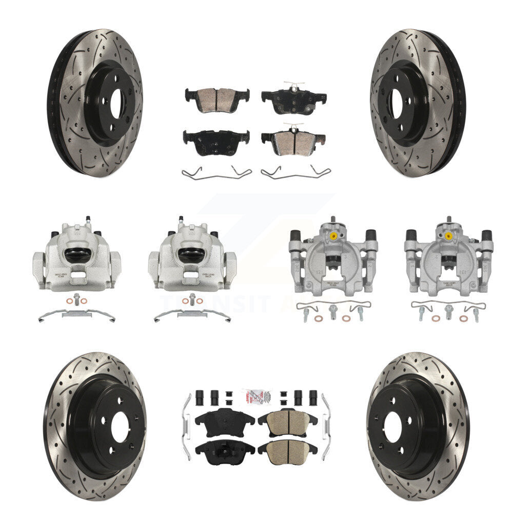 Transit Auto KCD-101713N Disc Brake Kit for 2019-2020 Ford Police Responder Hybrid - Front and Rear product image